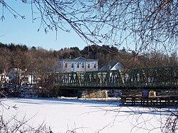 Old Bates Bridge on the Merrimack River